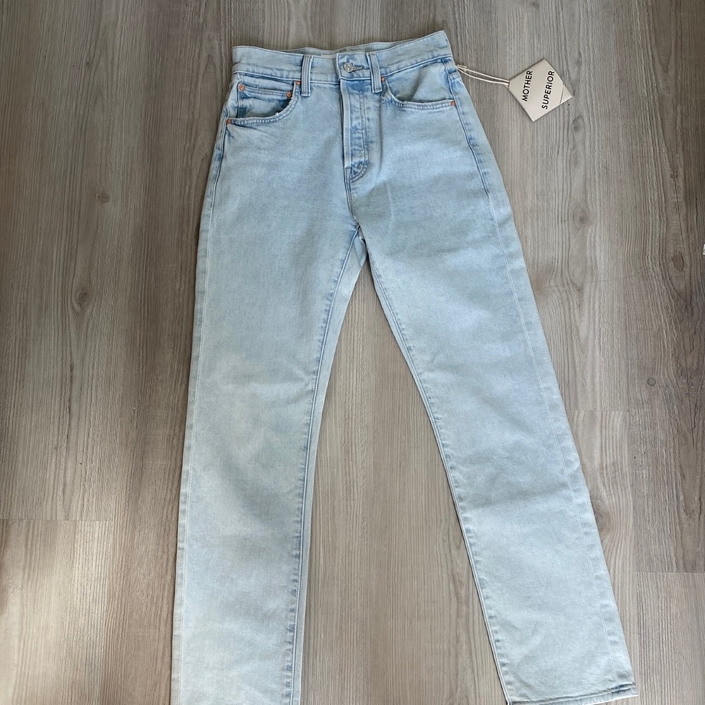 High Waisted Hiker Hover - I Do Declare wash MOTHER jeans